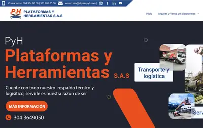 Alquiler de plataformas elevadoras