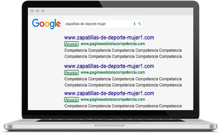 anuncios de busqueda google adwords