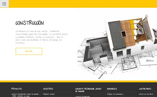 pagina web constructora elphi